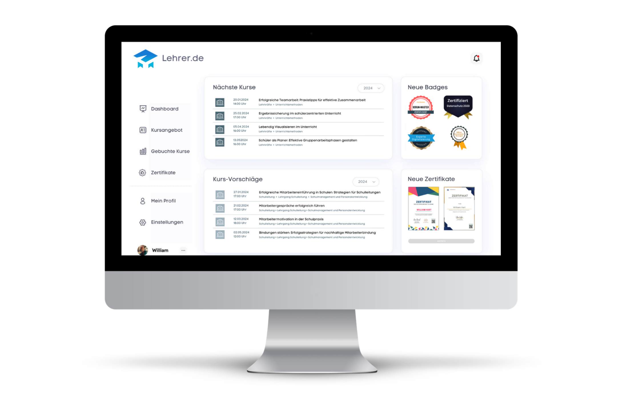 Fortbildungen für Lehrer